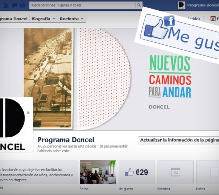 ¡Visita la nueva pagina de Doncel en Facebook y dale ME GUSTA!