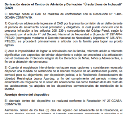 COVID19: Nuevo protocolo en CABA para adolescentes