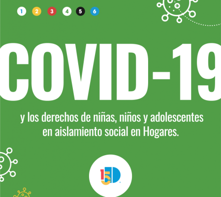 Niñas, niños y adolescentes sin cuidados parentales o en riesgo de perderlos frente al COVID-19 - Posicionamiento de DONCEL