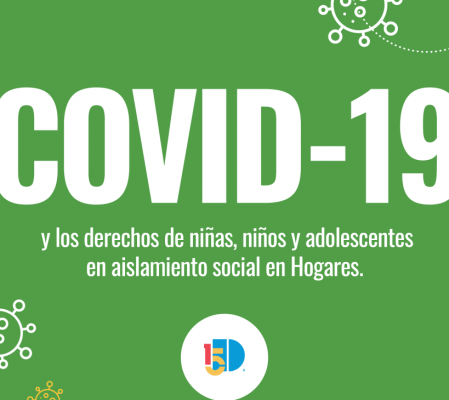 COVID19: nuevos proyectos para garantizar los derechos de niñas, niños, adolescentes y jóvenes durante la pandemia